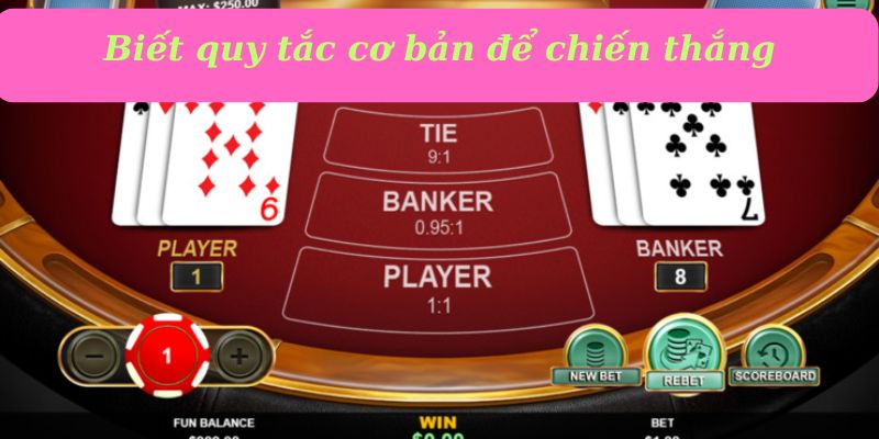 Những quy tắc cơ bản cần biết để chơi baccarat Những quy tắc cơ bản cần biết để chơi baccarat