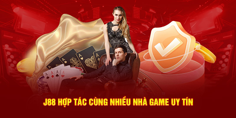 J88 hợp tác cùng nhiều nhà game uy tín